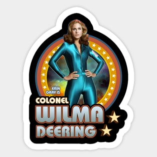 Colonel Wilma Deering Sticker